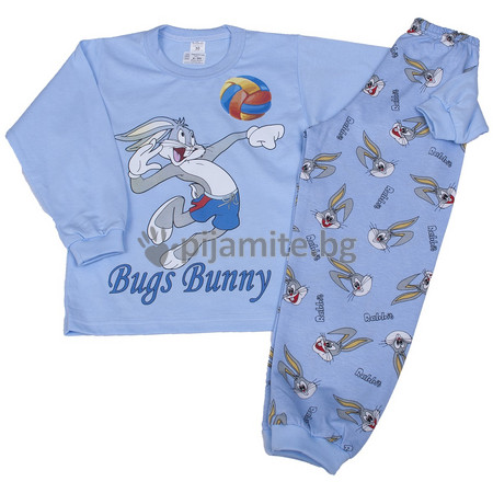Детски пижами Пижами с дълъг ръкав Детска пижама - Трико Зайчето Бъни (1-8г.) 110